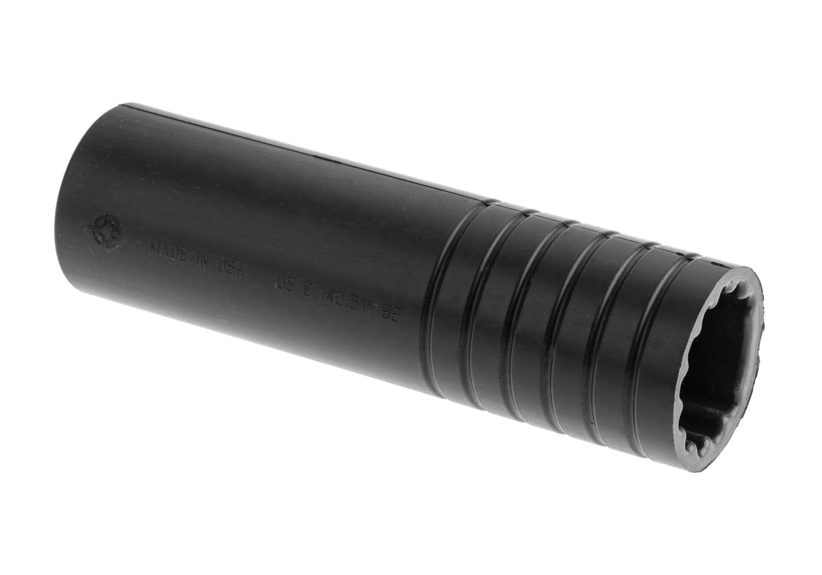 Manta Black 8 x 1.75 Inch ID Large Smooth Suppressor Cover