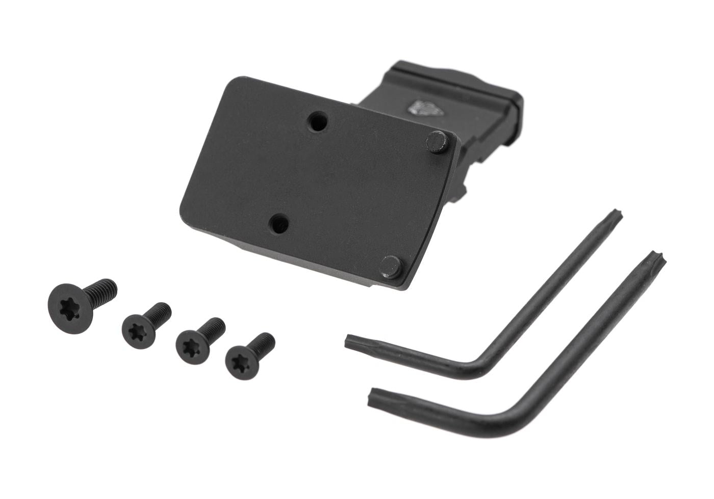Leapers RMR Super Slim 45 Degree Angle Mount Black
