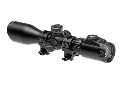 Leapers 2-7x44 30mm LAOIEW Accushot Scout TS Rifle Scope Black