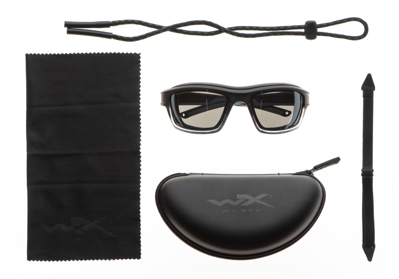 Wiley X WX Ozone Silver Flash Black