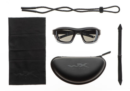 Wiley X WX Ozone Silver Flash Black