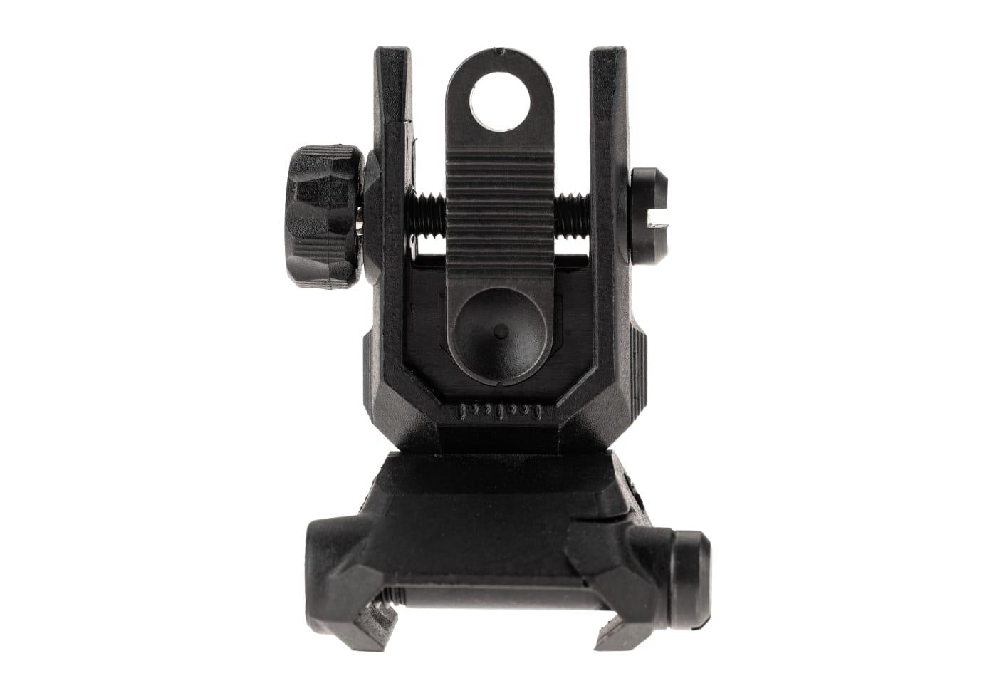 Pirate Arms Polymer Foldable Rear Sight Black