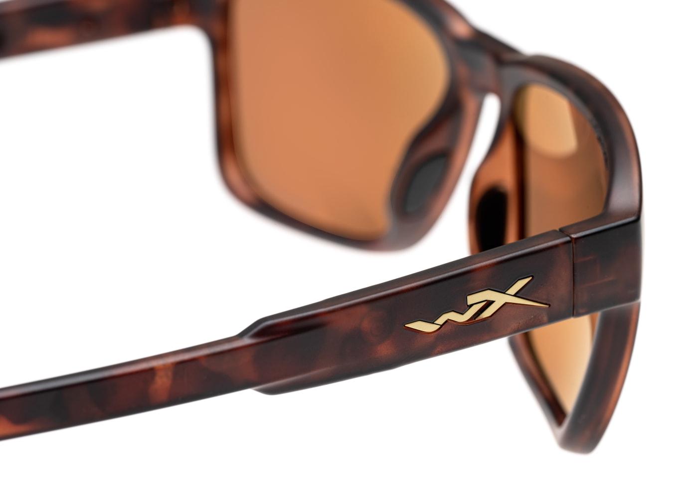 Wiley X WX Trek Captivate Polarized Copper Brown