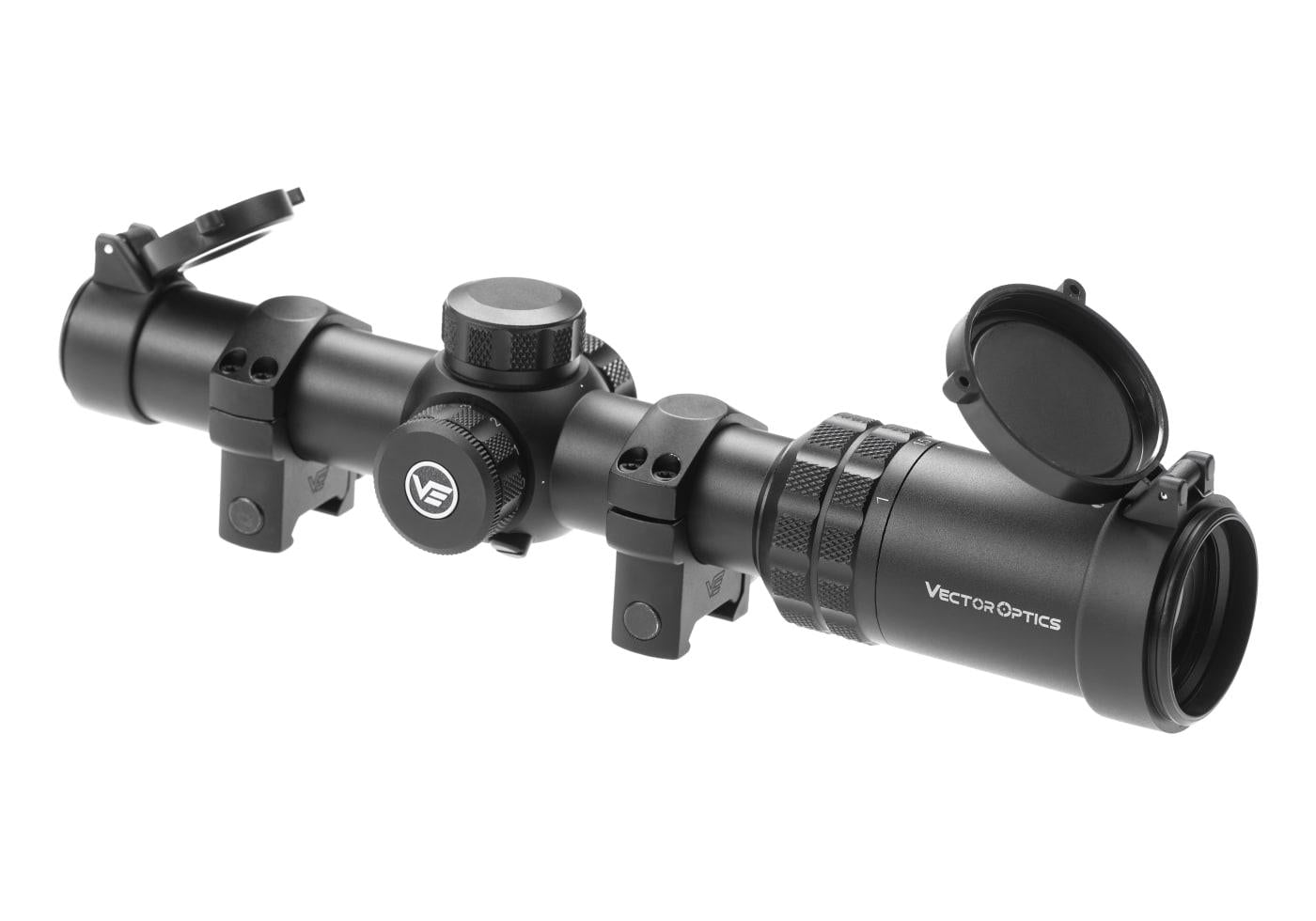Vector Optics Grizzly 1-4x24 Black