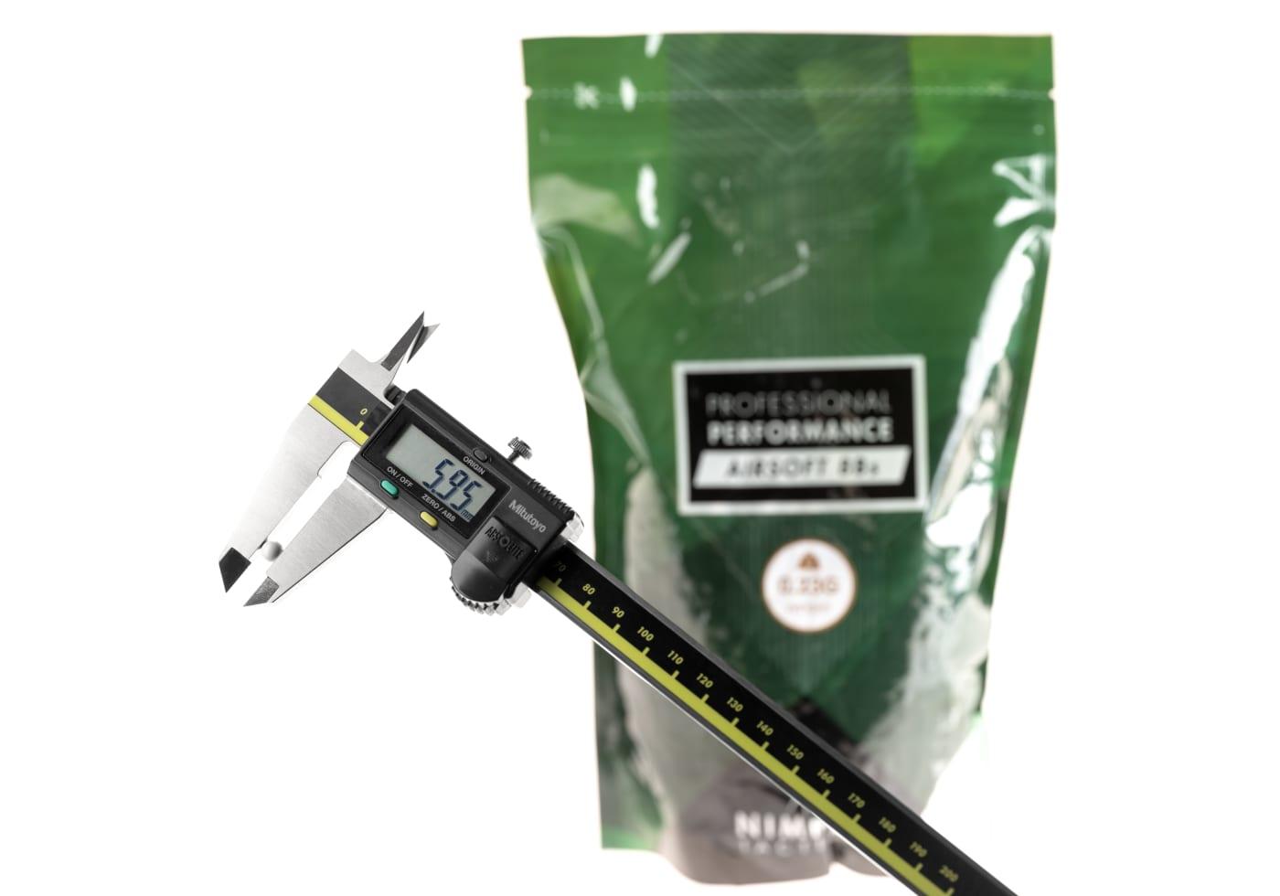 Nimrod 0.23g Airsoft BB's Professional Performance 4350rds White