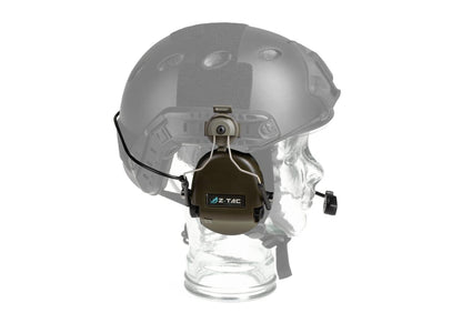 Z-Tactical SRD Headset FAST Military Standard Plug Foliage Green
