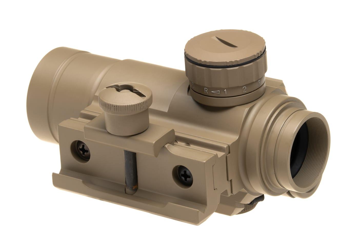 Aim-O M4 Red Dot with Laser Desert