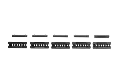 Strike Industries Siegen Rail Cover 5pcs Black