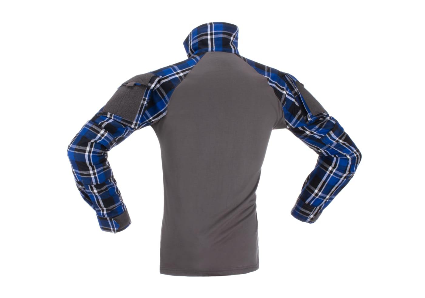 Invader Gear Flannel Combat Shirt Blue