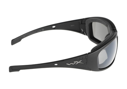 Wiley X WX Boss Silver Flash Grey Black