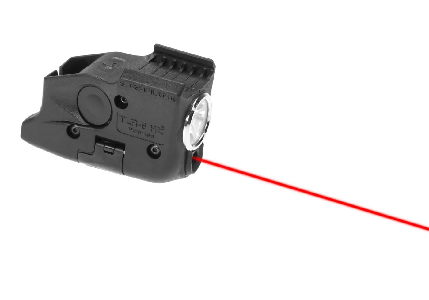 Streamlight TLR-6 HL For Full-Sized Glock Pistols Gen 3/4/5 Red Laser Black