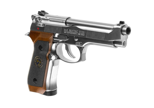 WE M92 Samurai Edge Biohazard Full Metal Co2 Silver
