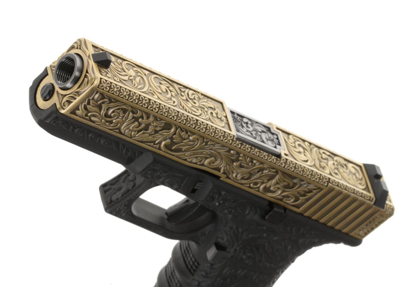 WE WE17 Etched Metal Version GBB Gold