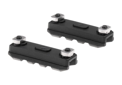 Ares 2 Inch M-LOK Plastic Rail 2-Pack Black
