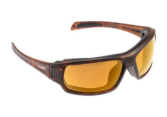 Wiley X WX Breach Captivate Polarized Bronze Mirror Brown
