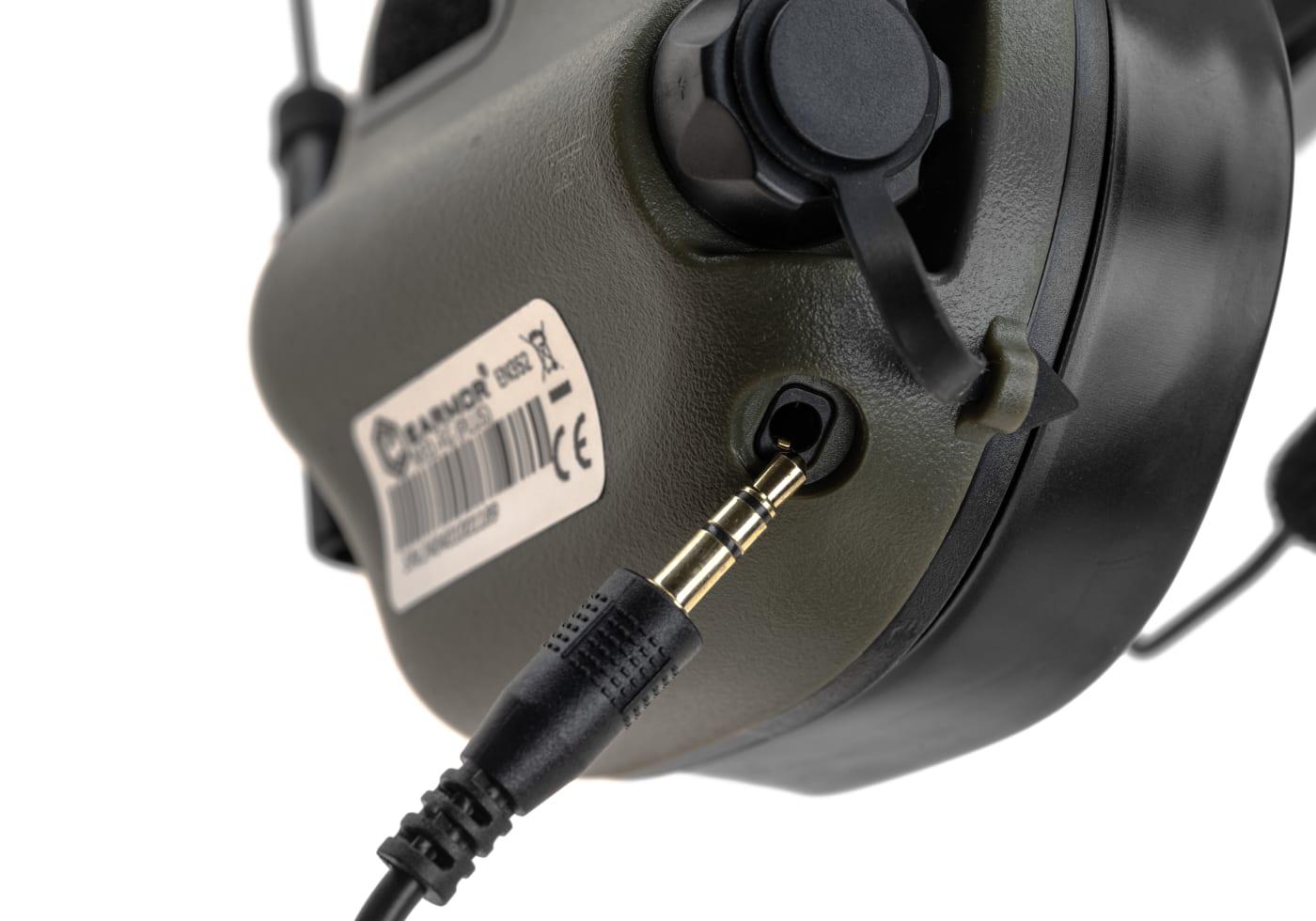Earmor M31 Plus Hearing Protection Foliage Green