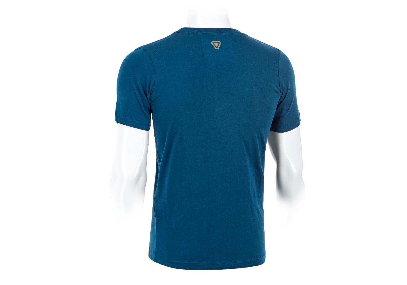 Outrider OT Scratched Logo Tee Blue