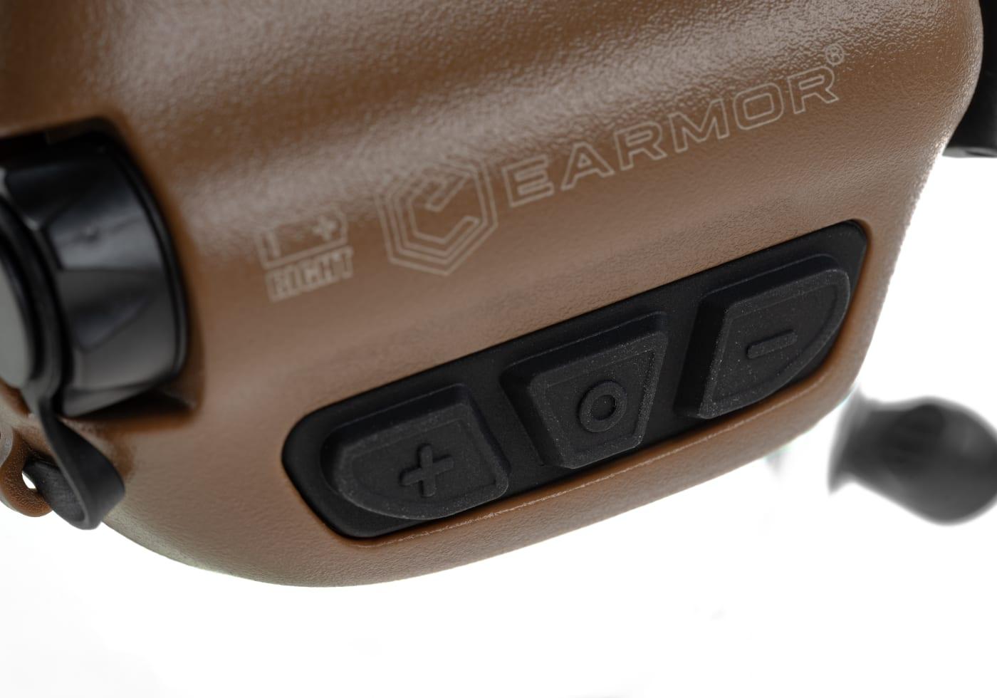 Earmor M32 Plus Tactical Hearing Protection Coyote