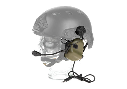 Earmor M32H Tactical Communication Hearing Protector FAST Foliage Green