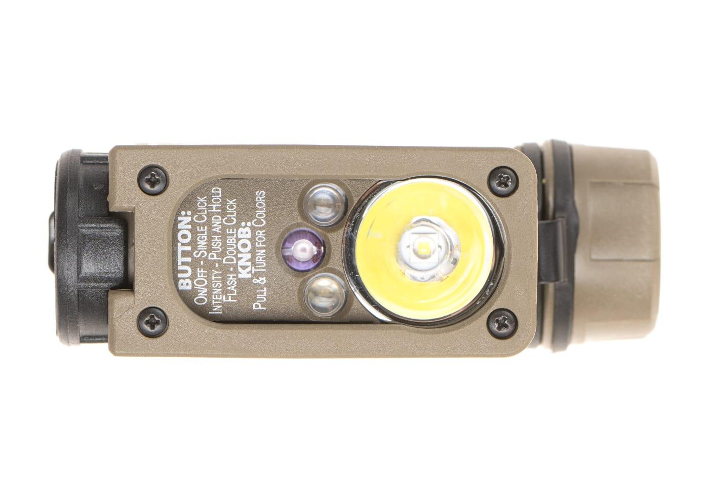 Streamlight Sidewinder Compact II Aviation Model Flashlight White / Green / Blue / IR Light Coyote