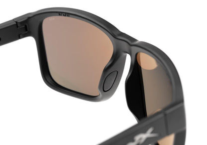Wiley X WX Trek Captivate Polarized Grey Black Matt