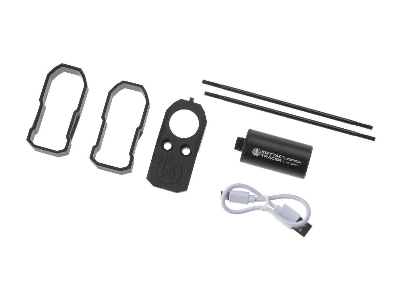 Krytac SilencerCo Maxim 9 Tracer Unit Kit Black