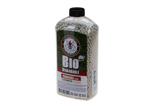G&G 0.20g Bio Precision BBs 5600rds White