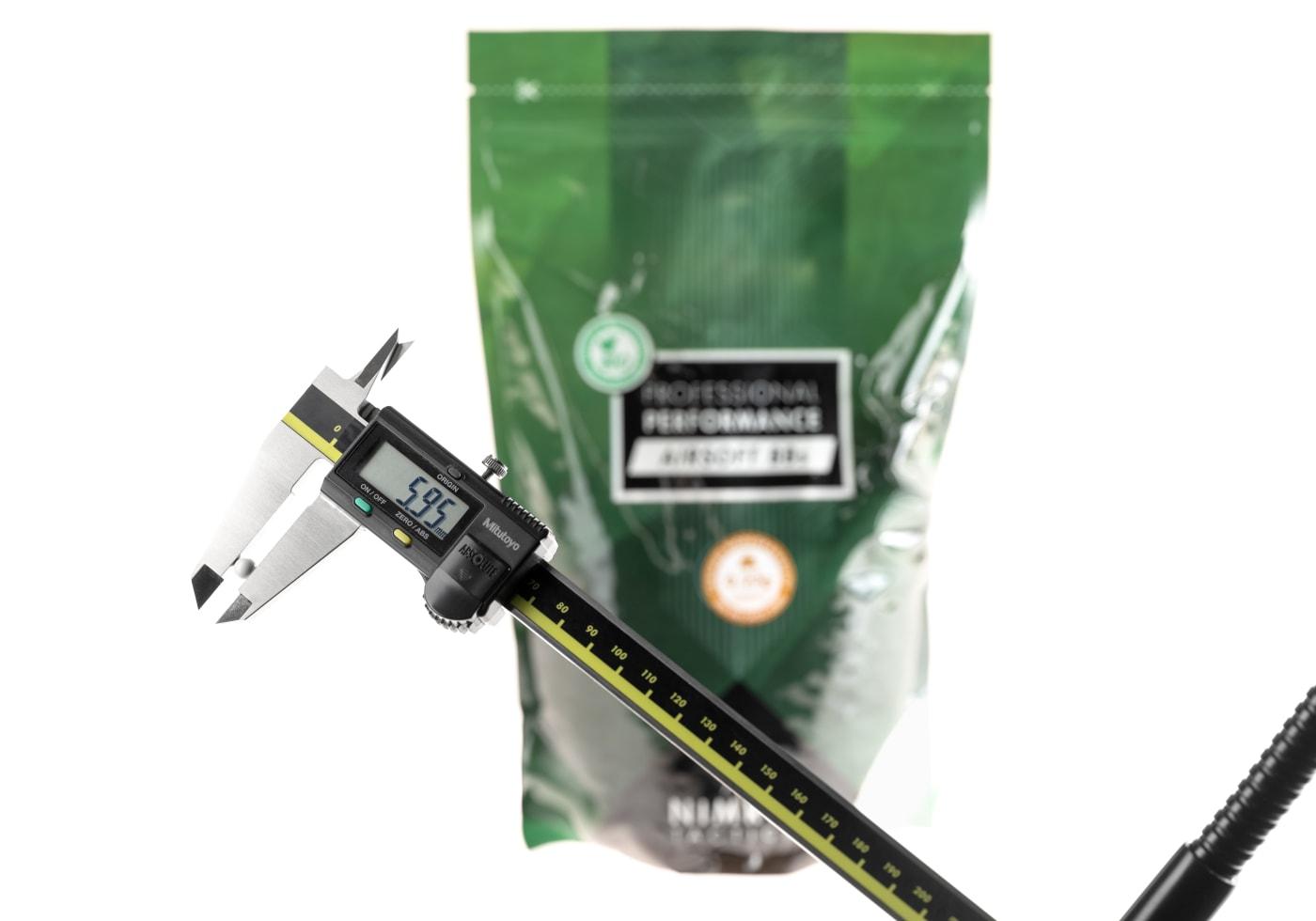 Nimrod 0.23g Airsoft Bio BB Professional Performance 4350rds White