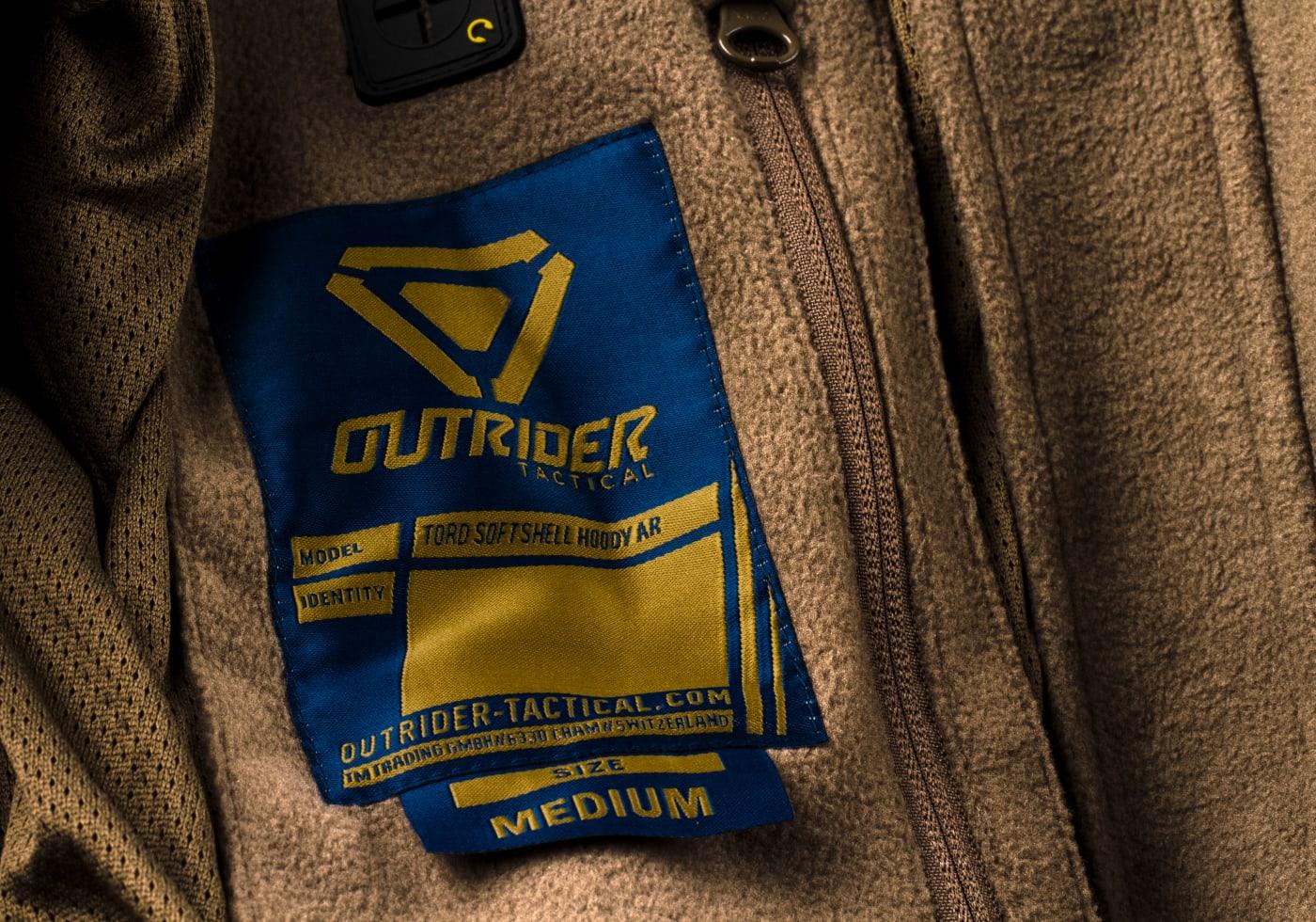 Outrider T.O.R.D. Softshell Hoody AR Coyote