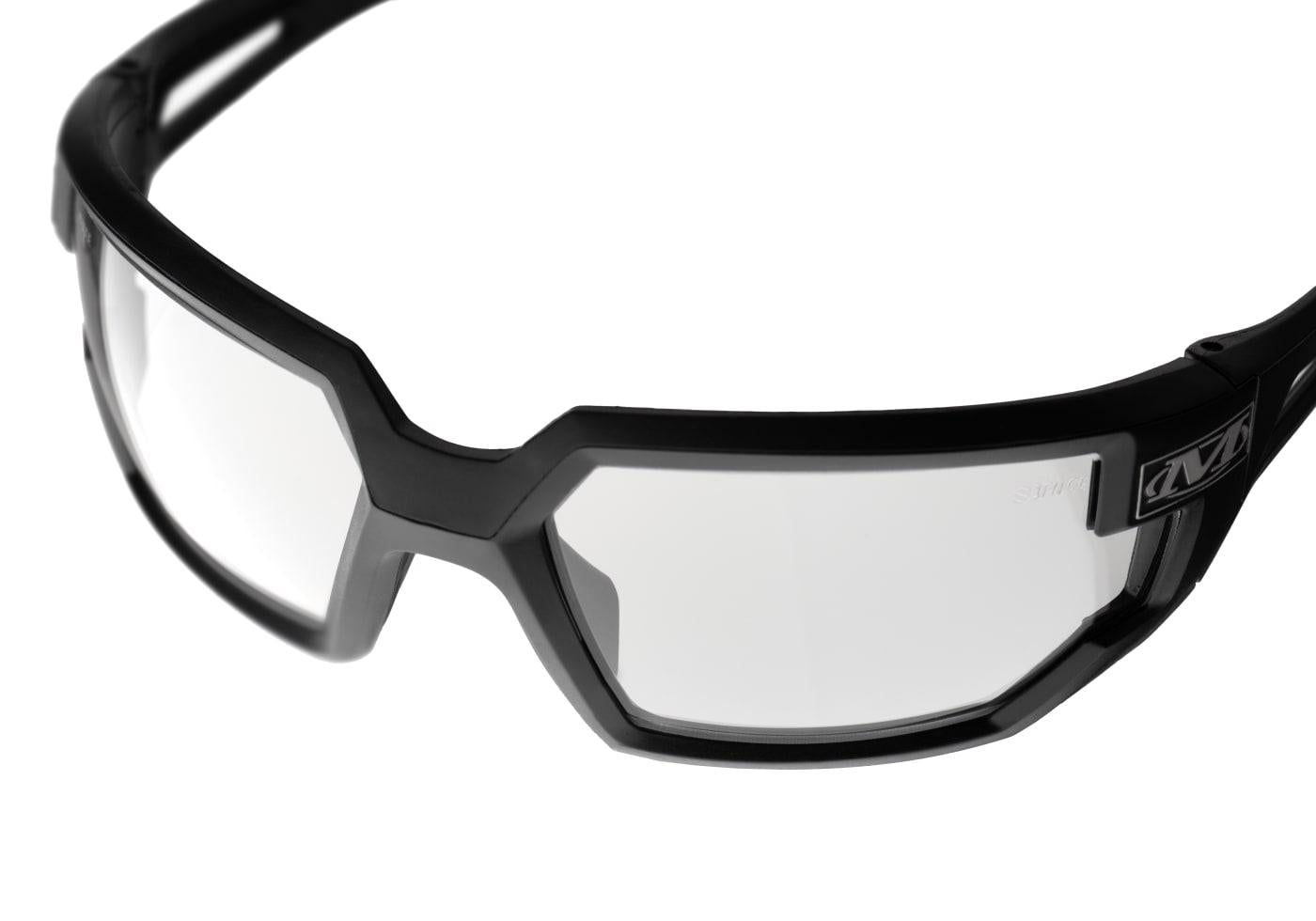 Mechanix Wear Type-X Glasses Clear Lens Black