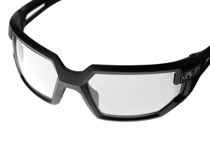 Mechanix Wear Type-X Glasses Clear Lens Black