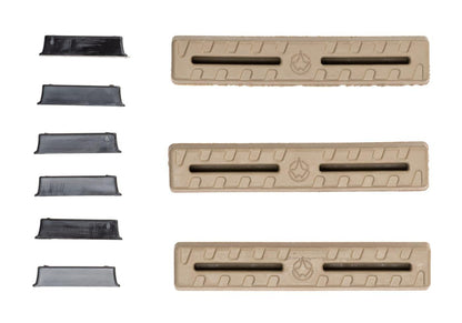 Manta M-LOK Covers 3pcs Kit Tan