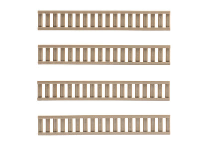 G&G Ladder Rail Protector Set 4pcs Dark Earth