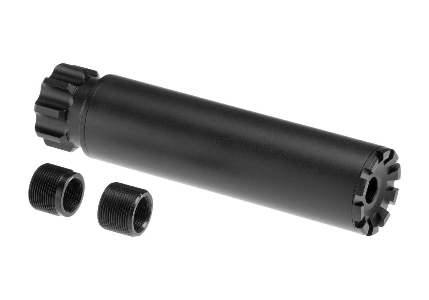 FMA Airsoft Specter Silencer 14mm CW/CCW Black 152x35