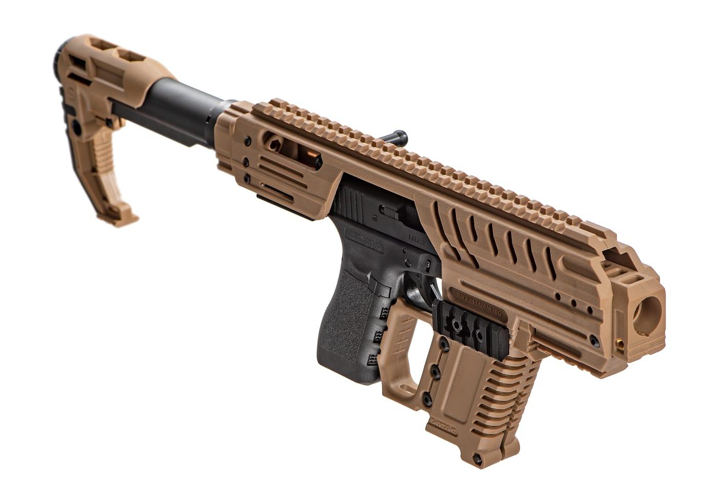 SLONG MPG Carbine Full Kit for Glock GBB Tan