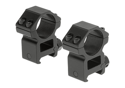 Leapers 25.4mm Mount Rings High Black