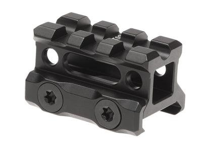 Leapers Universal Super Slim Riser Mount 3 Slot 0.75' Black