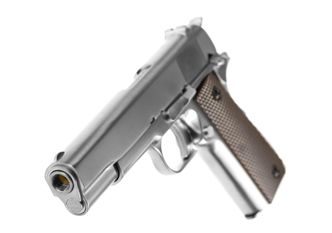 WE M1911 Full Metal V3 GBB Silver