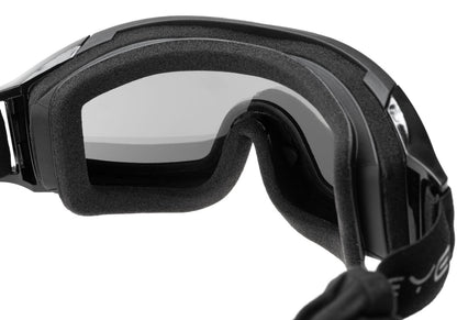 SwissEye F-Tac Goggles Arctic Smoke / Orange / Clear Black