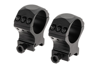 Vector Optics 34mm X-Accu Medium Profile Picatinny Rings Black
