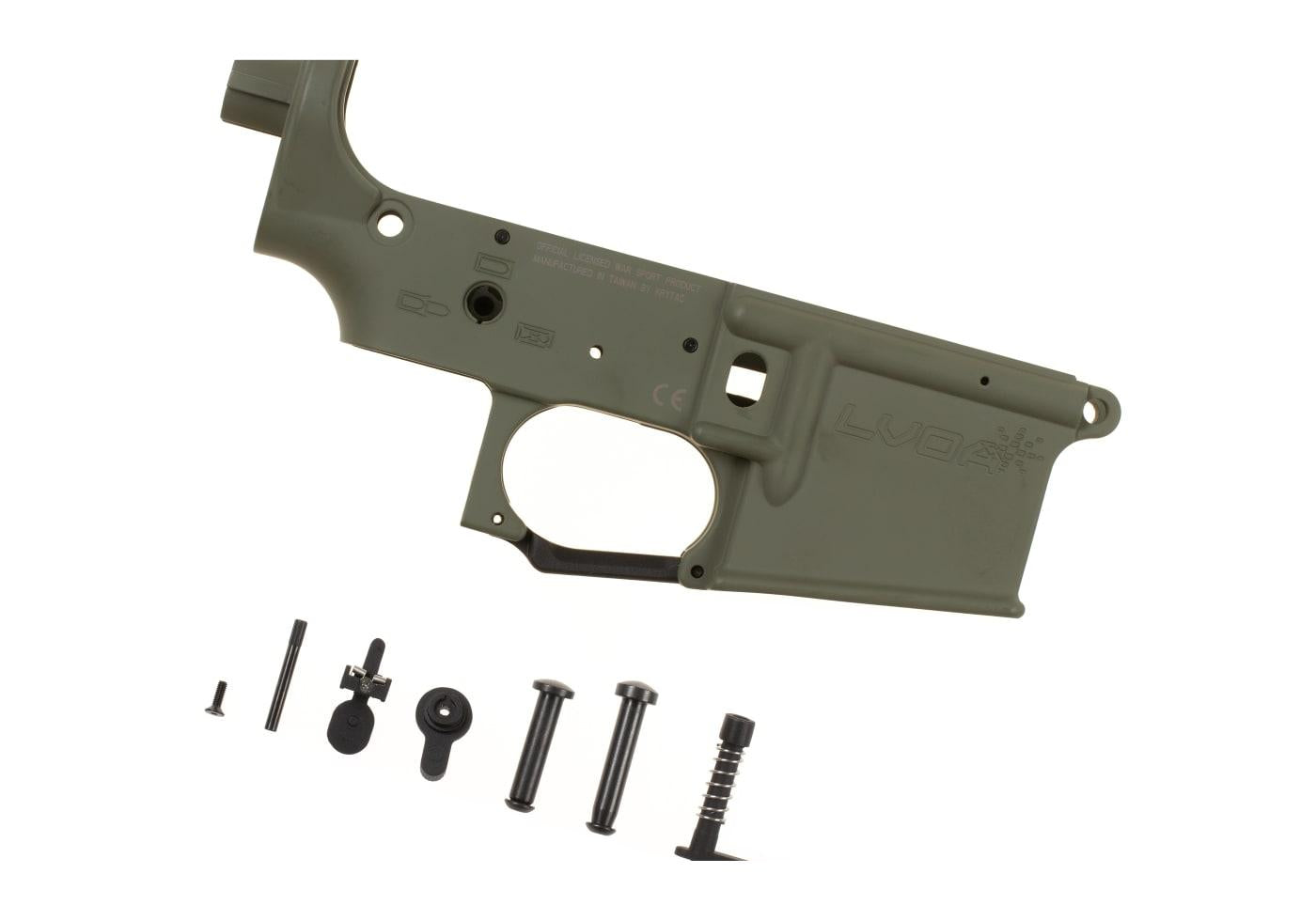 Krytac LVOA Lower Receiver Assembly Foliage Green
