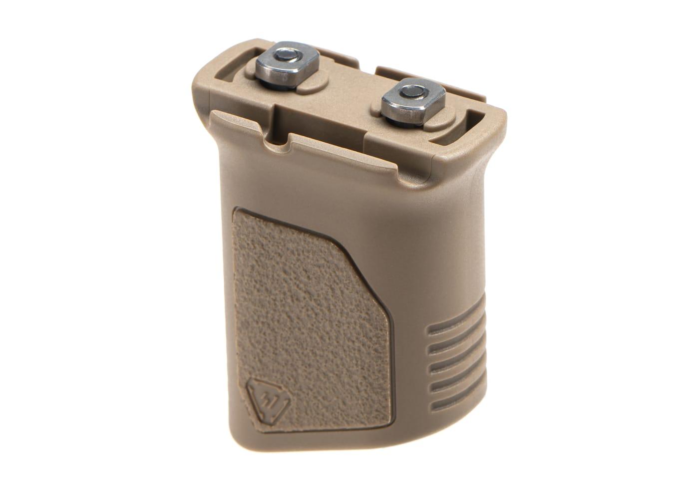 Strike Industries Angled Vertical M-LOK Grip with Cable Management Short Dark Earth