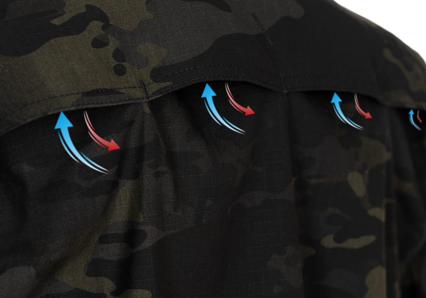 Clawgear Raider Field Shirt MK V ATS Flex Multicam Black