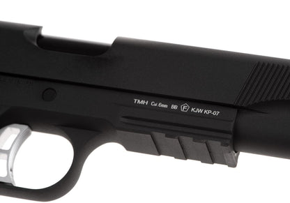KJW M1911 MEU TBC Full Metal GBB Pistol Black