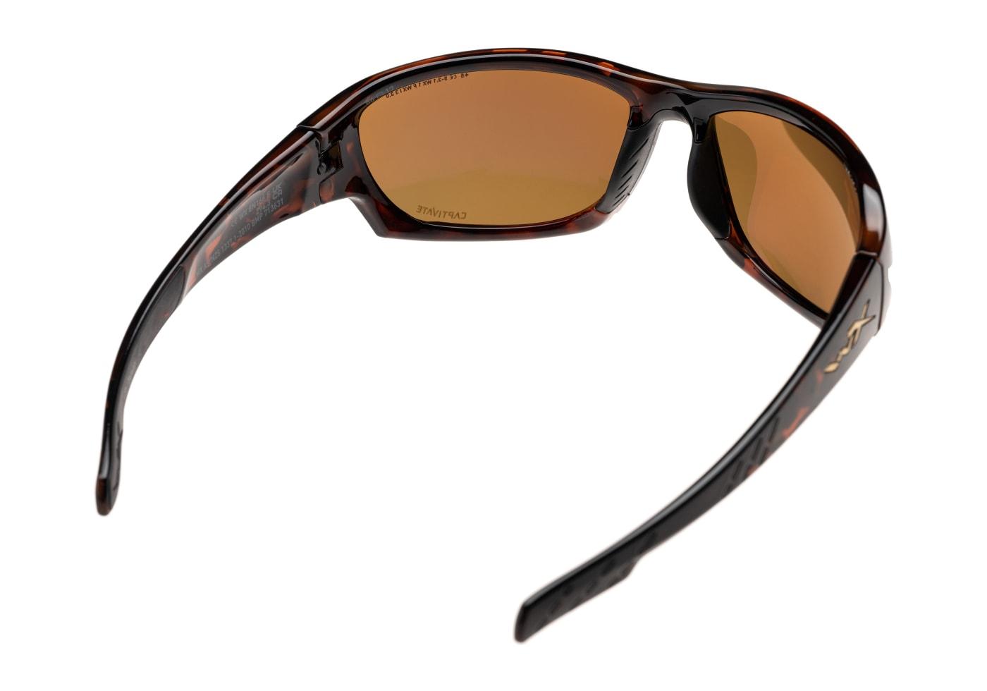 Wiley X WX Climb Captivate Polarized Bronze Mirror Brown