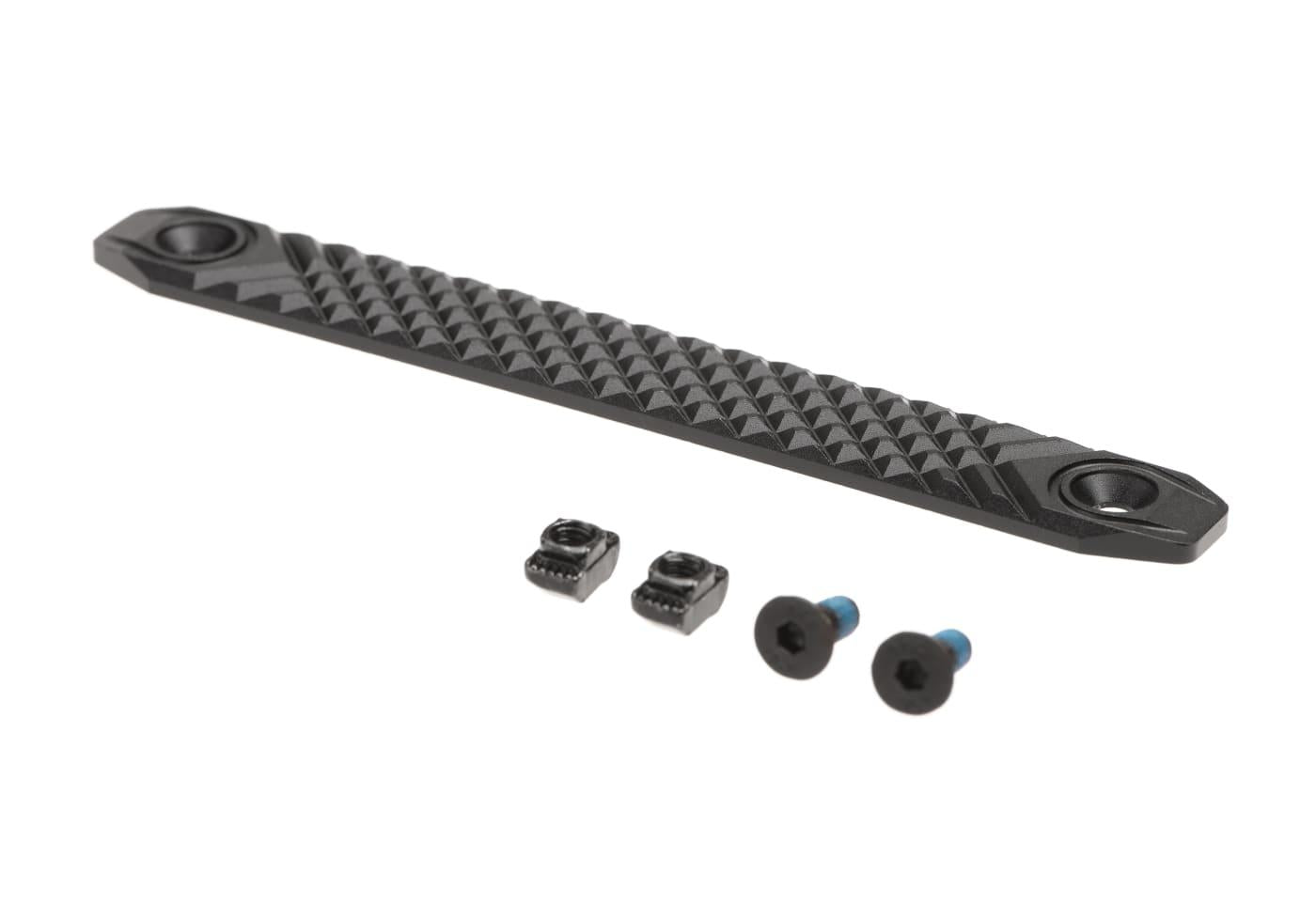 Metal Type M CNC Aluminium Rail Cover Long for M-LOK & Keymod Black