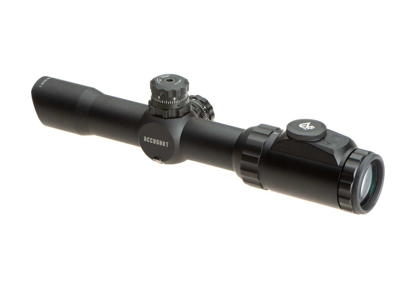 Leapers 2-16X44 30mm Mil-Dot Accushot T8 Tactical Black Rifle Scope