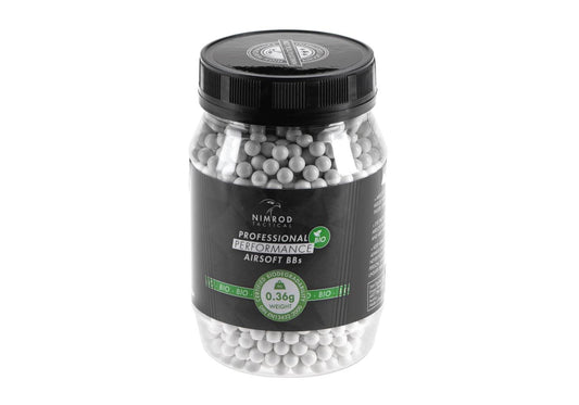 Nimrod 0.36g Bio BB Professional Performance 2000rds White