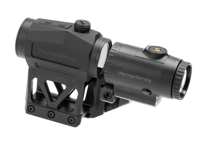 Vector Optics Scrapper 1x25 RDS with Paragon 3x Magnifier and One Piece Mount