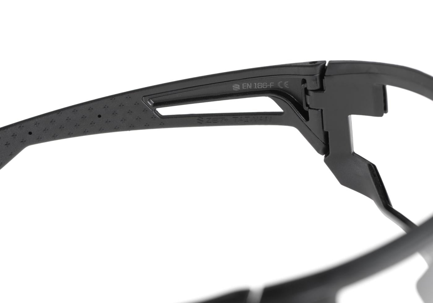Mechanix Wear Type-X Glasses Clear Lens Black